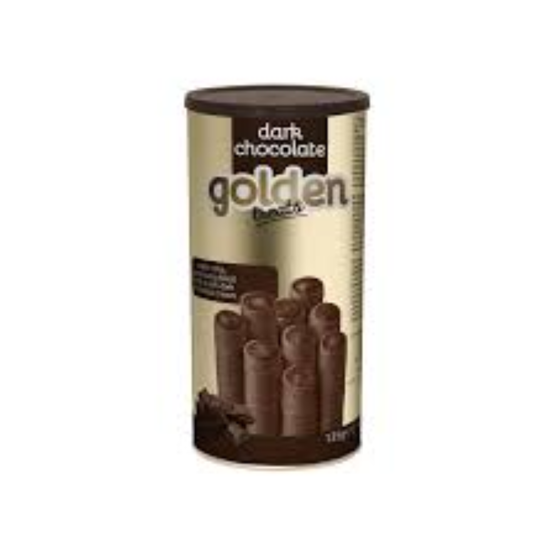 GOLDEN BREAK DARK CHOC WAFER ROLL 135G